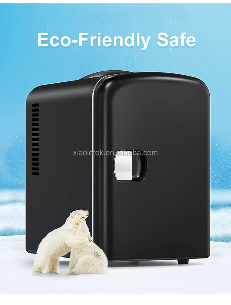 New Arrive 4l Mini Bar Fridge With Ice Maker Mini Fridge Portable