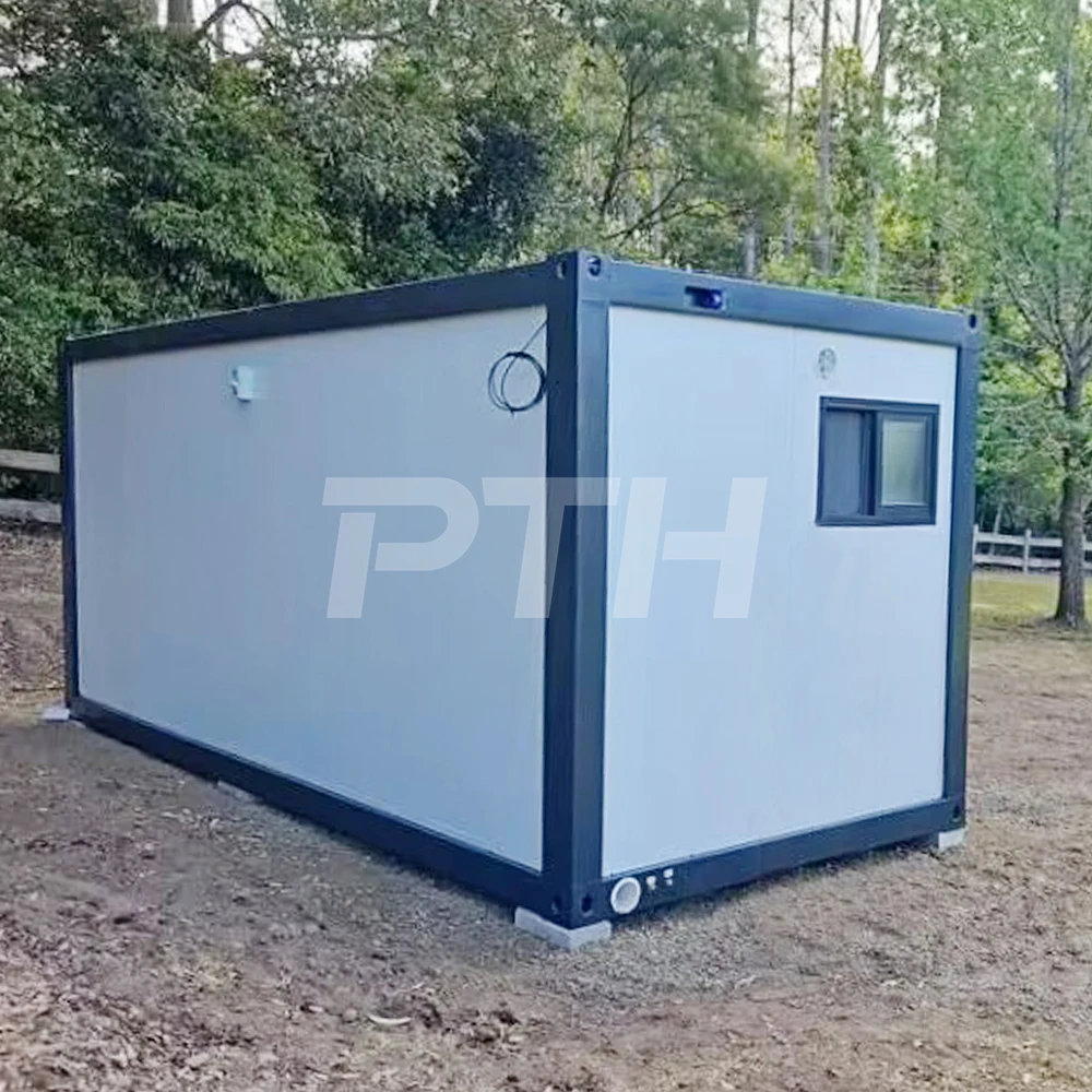 PTH CTR-FB Modular 20ft Container House Casa Flat Pack Camp Prefab Container Home With Toilet