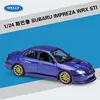 Subaru impreza blu
