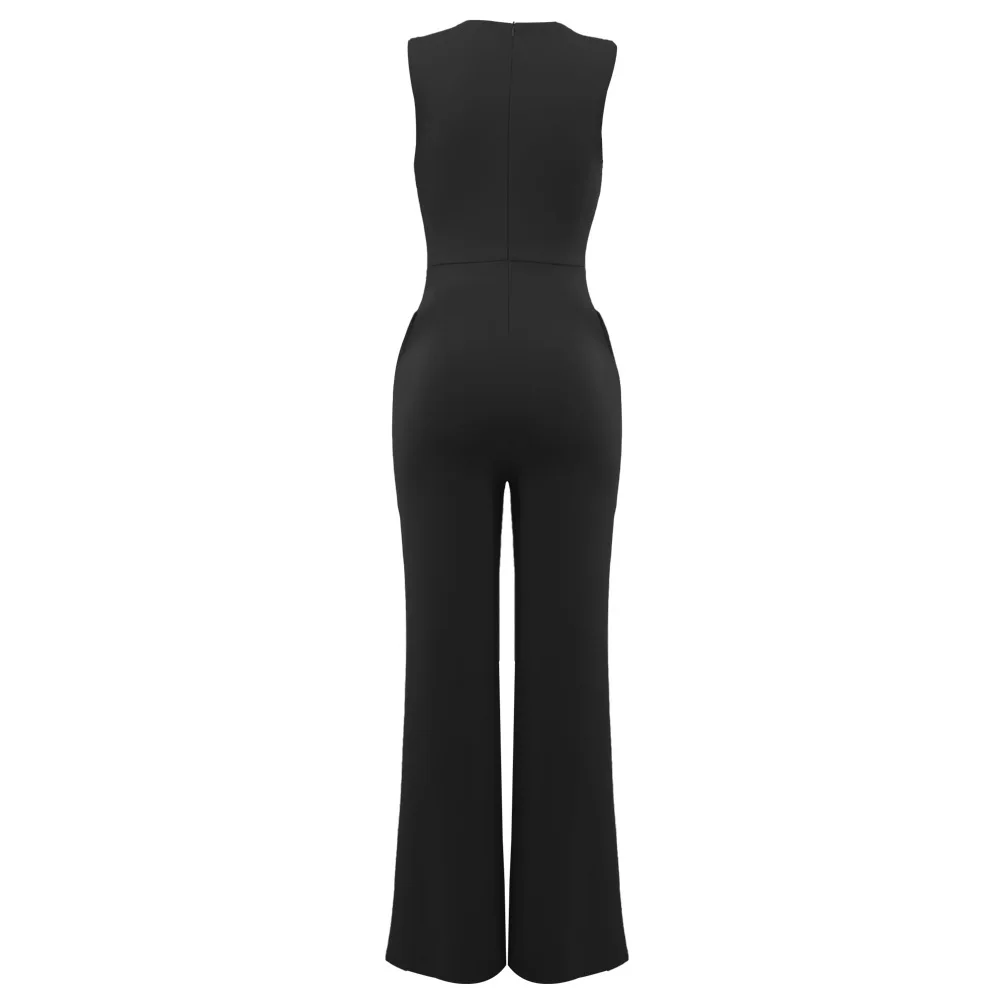 Sleeveless Summer Jumpsuits For Women 2023 Loose Cut Out Jumpsuit ...