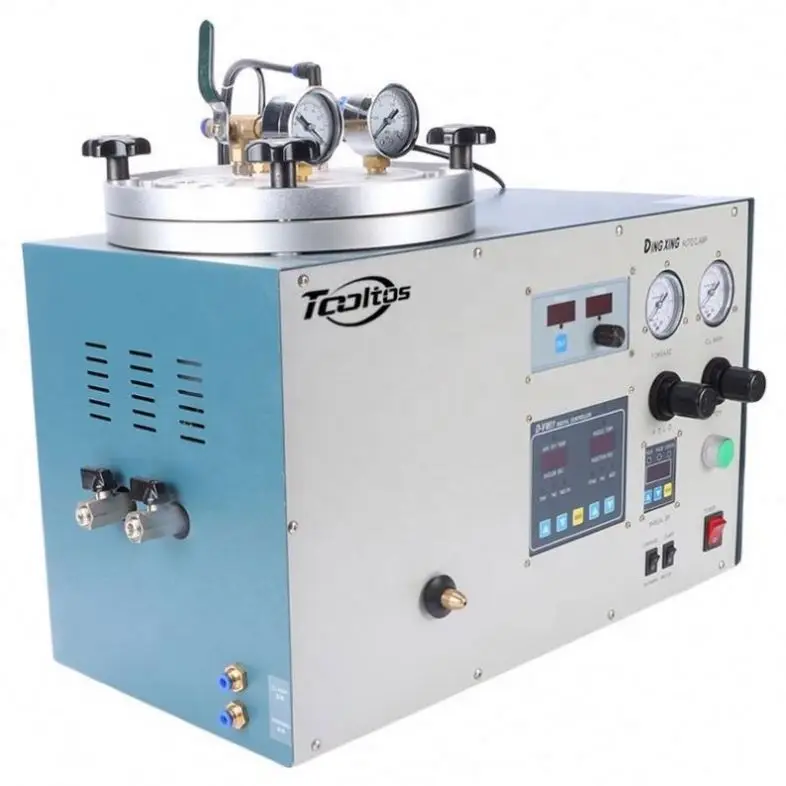 TEBAK Gold Silver Metal Jewelry Casting Equipment Vacuum Wax Injector Vacuum Casting Wax Injection Machine for Dental & Jewelry