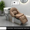 Fauteuil de shampooing rotatif avec chauffe-eau