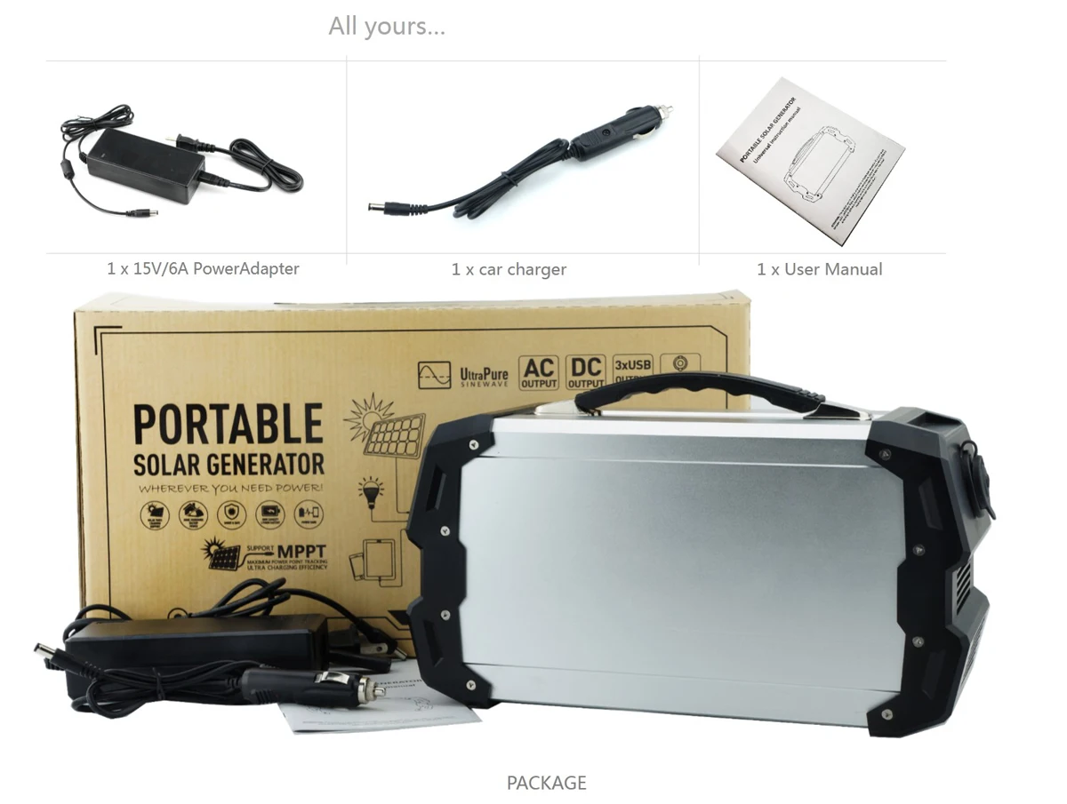 
 444Wh 120000 мА/ч, 400 Вт 600W макс солнечный генератор портативная электростанция Кемпинг электростанция Питьевой Солнечный генератор  