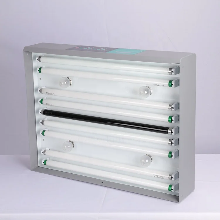 Passende Farbe Knstliches Tageslicht 6 Lampen Standard farbe Licht box D65