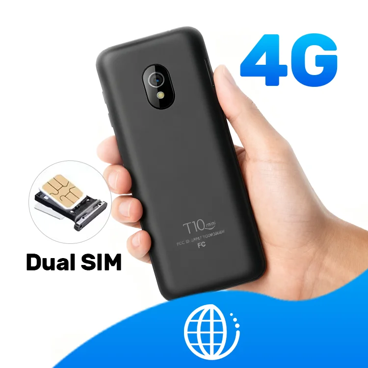 TIQ Mini M5s Kosher-Compliant Phone 64GB - MTK 6761 Android
