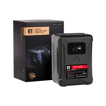 FB-VL-207W High Capacity V Mount V Lock Battery 207Wh 14.8V 14000mAh Li Ion Camera Usb Rechargeable Batteries product image