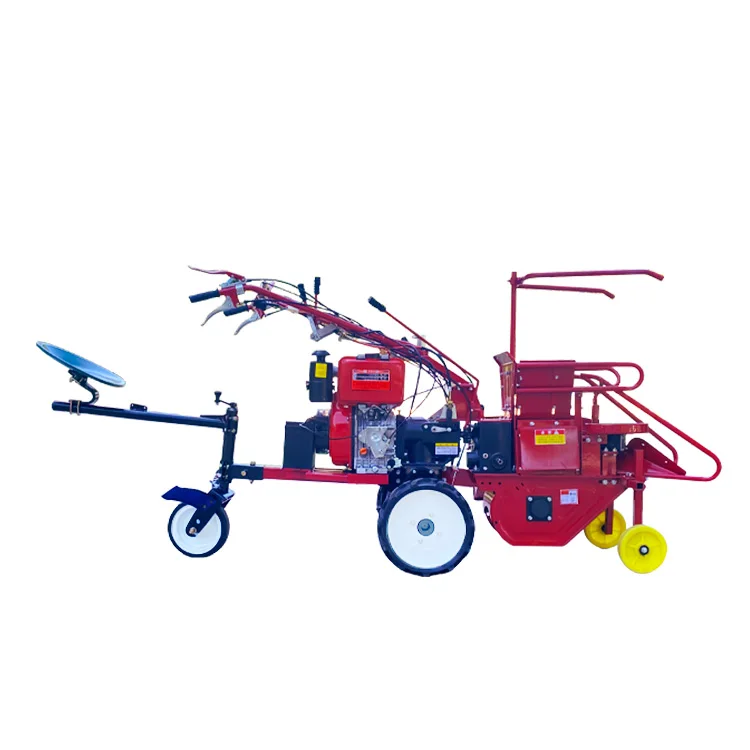 Easy to Operate 1 Row Corn Picker Domestic Hand Tractors Corn Harvester Mini Small Corn Harvester