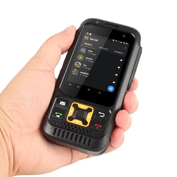 UNIWA F30S IP54/IP67 Waterproof Built-in NFC 4G LTE POC Radio Phone 13MP+2MP A-GPS PTT Handheld Zello POC Android Walkie Talkie