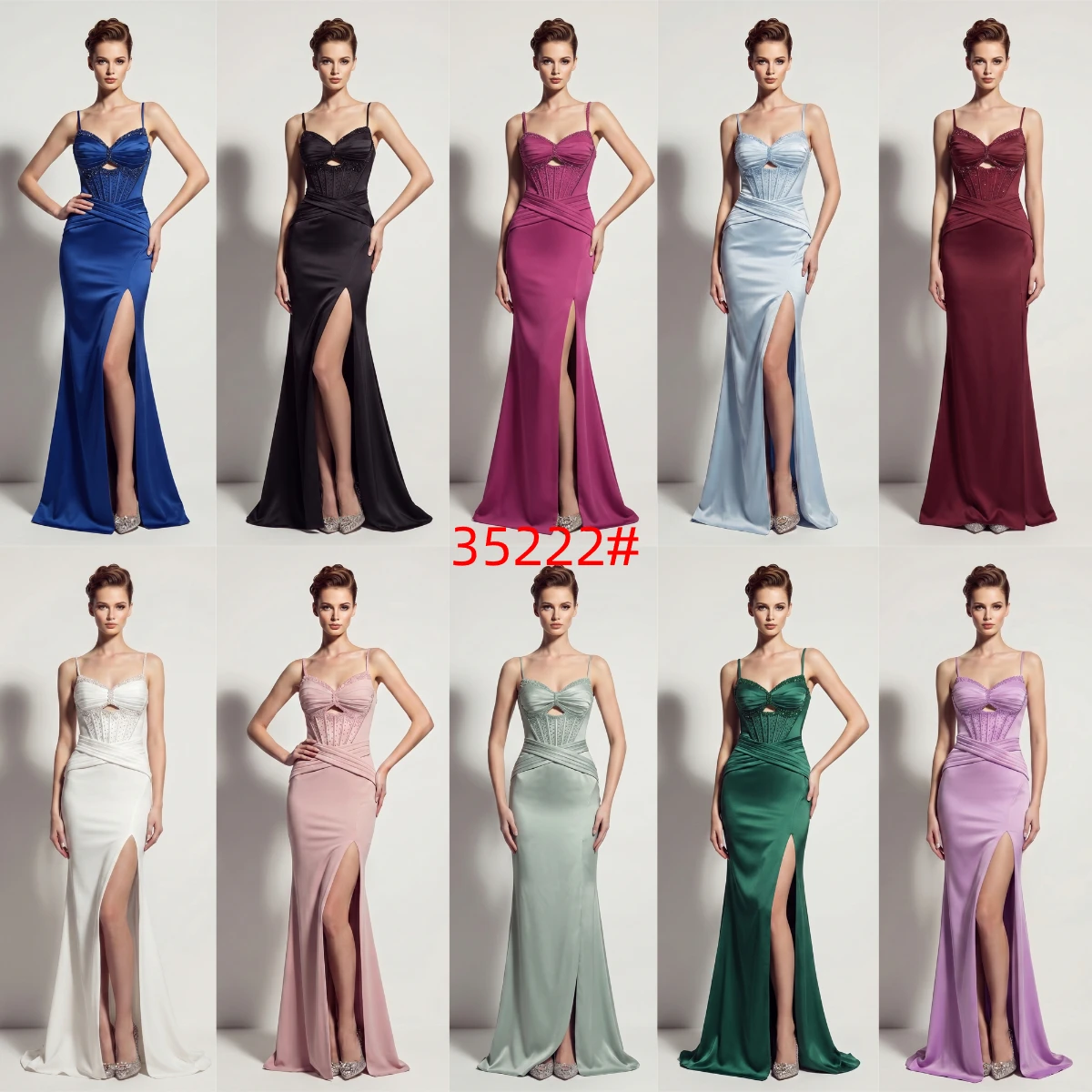 Luxelle8 evening dress detail