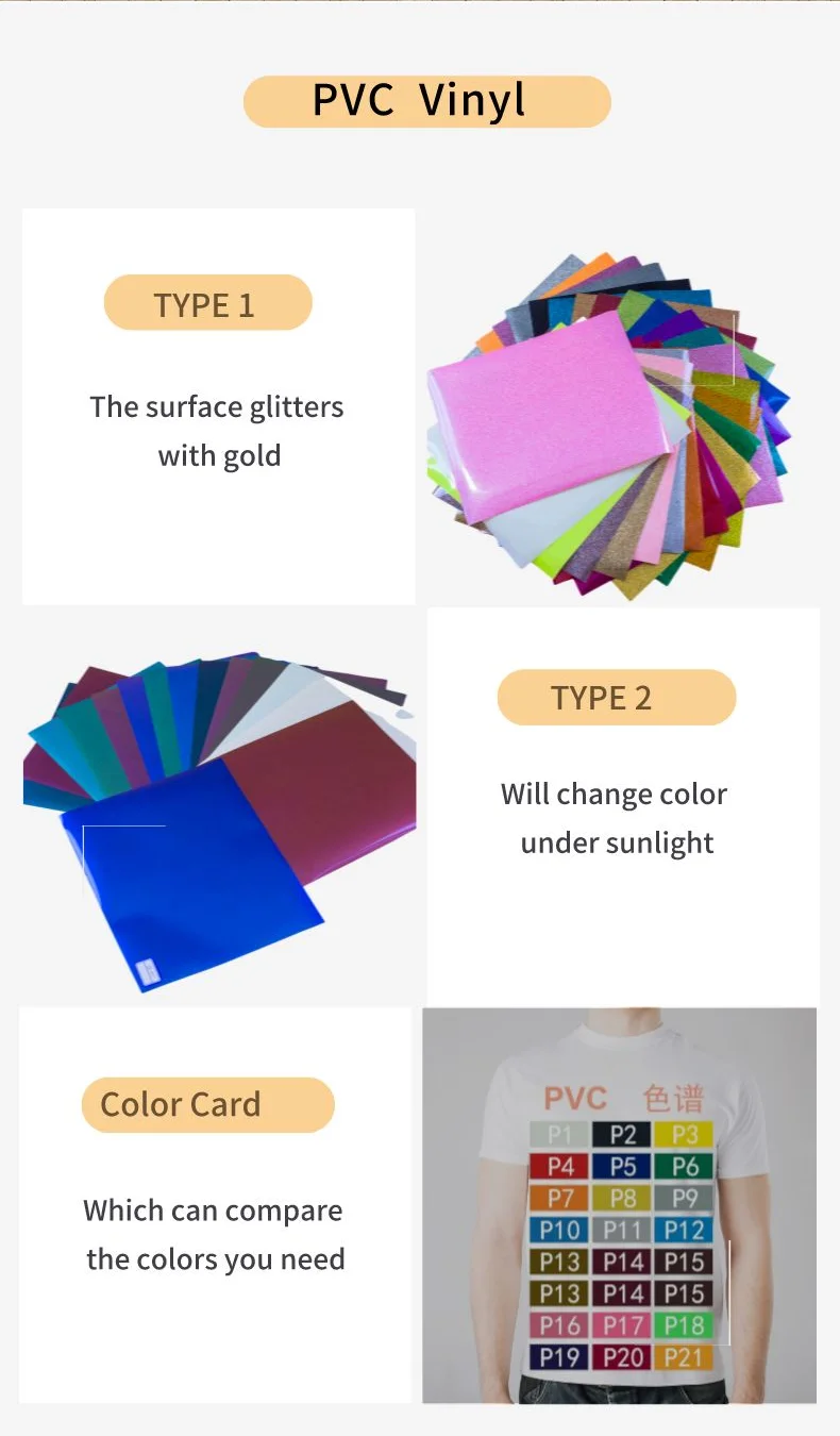 Wholesale Heat Transfer Vinyl Rolls Textil Htv Pvc Heat Transfer Vinyl