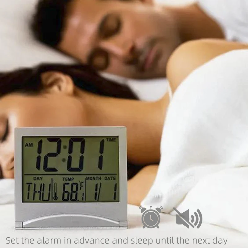 Manufacturer Desk Display Timer Lcd Dementia Calendar Small Day Retro Alarm Digital Flip Clock