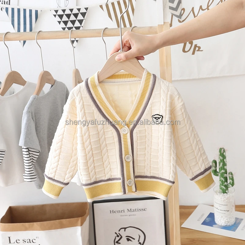 Children's Sweaters New Design Kids Sweater Clothes Latest New Style Fashion Long Sleeve Cartoon Knit Sweaters