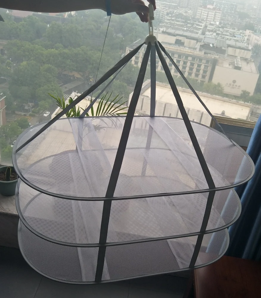 3 слоя квадратной формы сушилка для свитеров прочные и качественные корзины белья