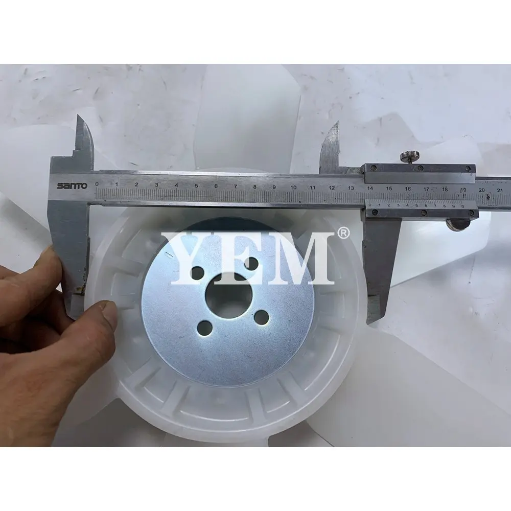 Cooling Fan Blade 15547-74112 1554774112 for Kubota Engine D1105 3