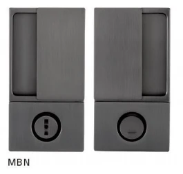 Magnetic Invisible Mortise Lock Set Withr Concealed Invisible Door Locks Ghost Handle Lock for Interior Door Handle  Lever