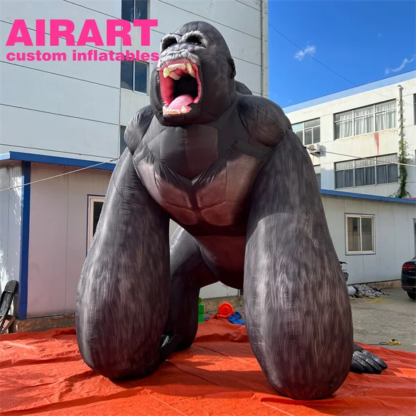 Realistic Inflatable Gorilla, Cheap Inflatable Monkey Gorilla for Advertising