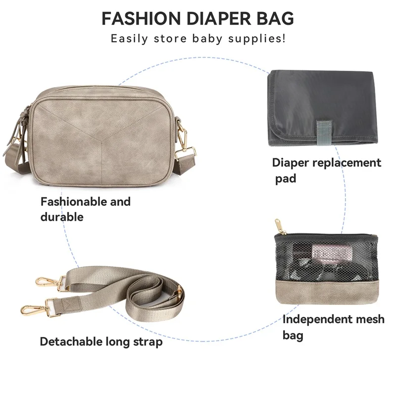 Camel Fashion Fanny Pack Crossbody Pocket Women Waist Bags Diaper Sling