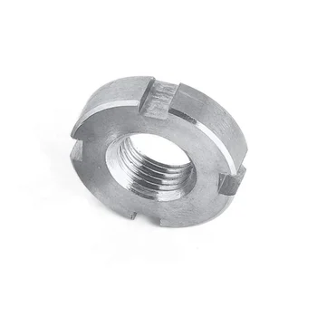 OEM Steel Services Machining M50 * 1.5MM Slotted nut