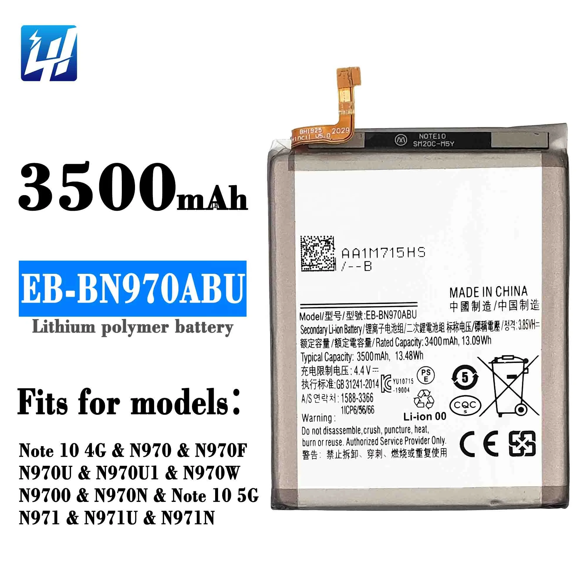 Batterie De Remplacement Pour Samsung Galaxy Note 10 (SM-N970) - 4200 MAh Haute Capacité, Avec Outils