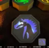 Amulette de cheval avec lumière