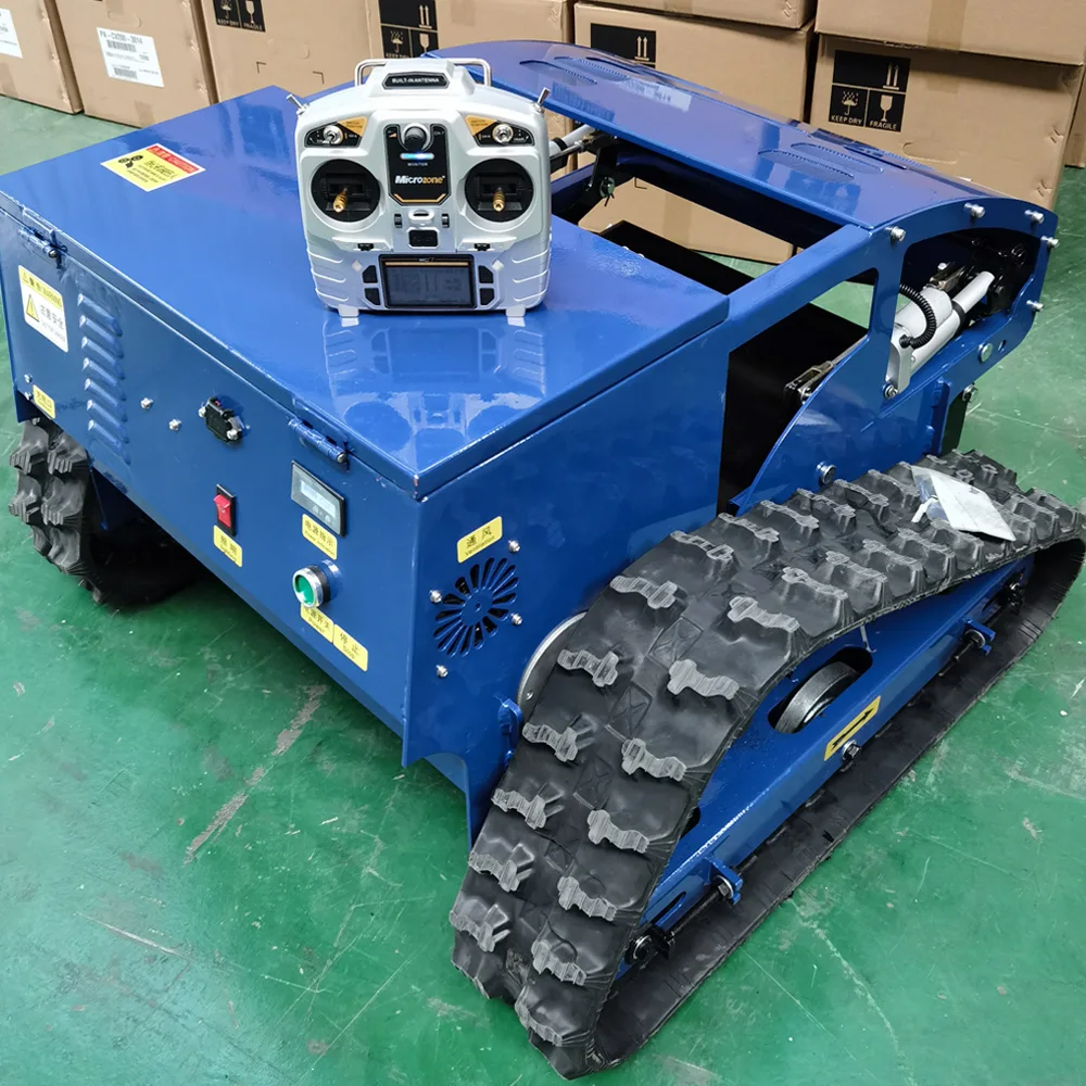 Lawn Mower Remote Control Brush Cutter Lawn Mower for Sale Grass Cutter Mowing