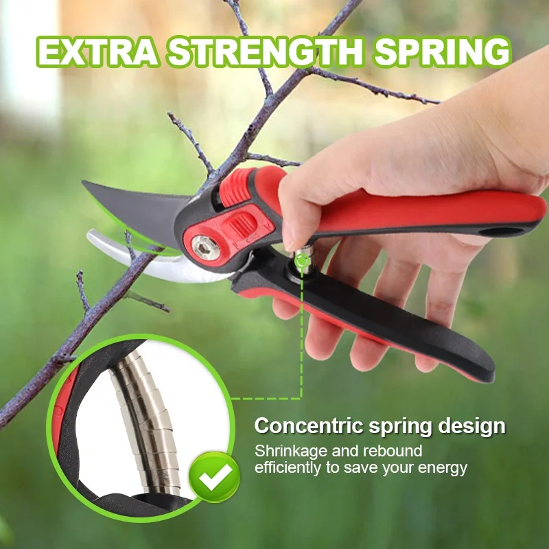 SUNSHINE SK-5 Suitable for Palm Size Opening Width Handle Alloy Steel Blades Garden Pruners