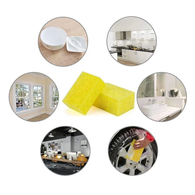 Оптовая продажа мягкая губка для мытья автомобиля