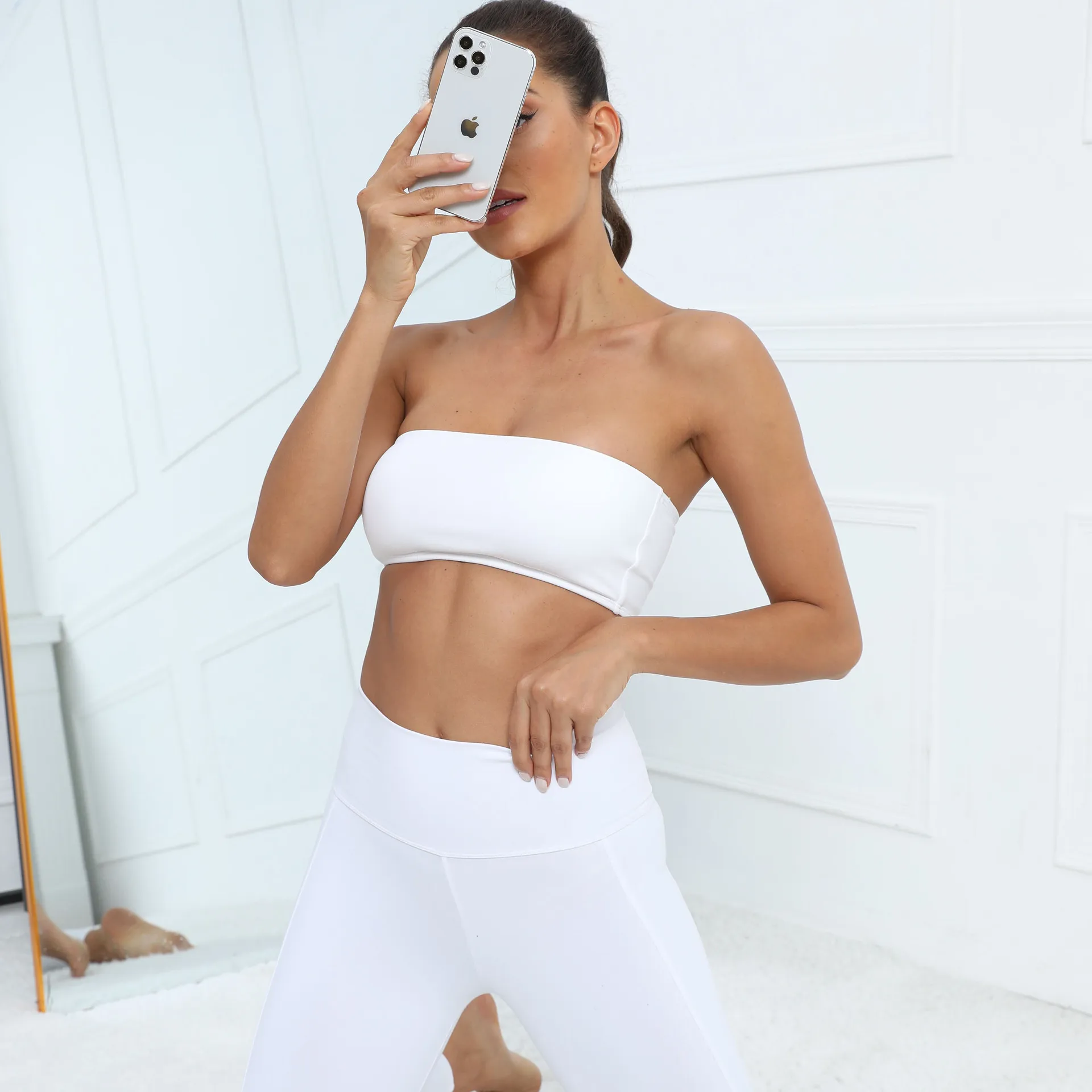 2pcs Plus Size Yoga Sports Bra Sweat Absorbent Quick Dry Fitness Bra Sports  Tank Top (Color : White, Size : X-Large) : : Clothing, Shoes &  Accessories