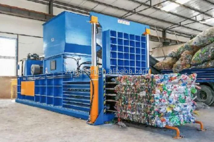 Full-automatic Horizontal Fabric Baler Machine Cardboard Fully-automatic Baler Machine Sponge Compressed Baler