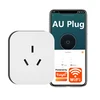 White smart socket