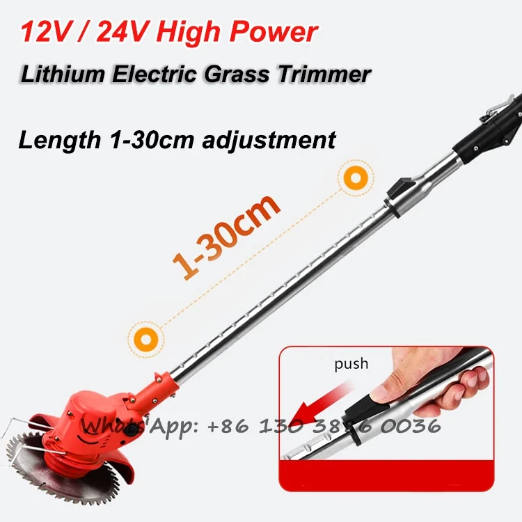 850w High Power Lawn Edge Cutter Portable Wireless Garden Weed Cutter Mower Grass Machine Line