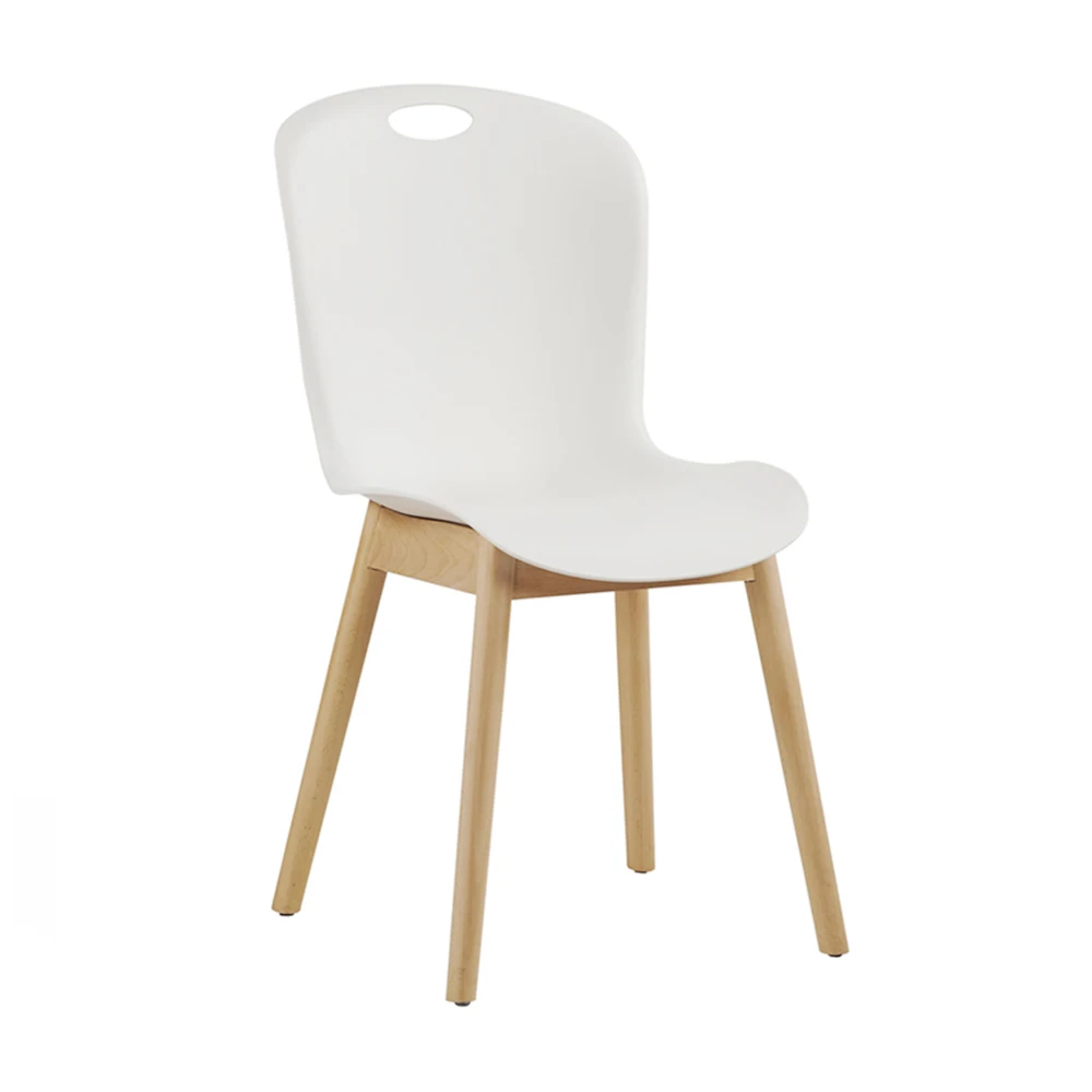 product comfortable cheap price comfortable living room wood dining chair plastic chair meeting chair-92