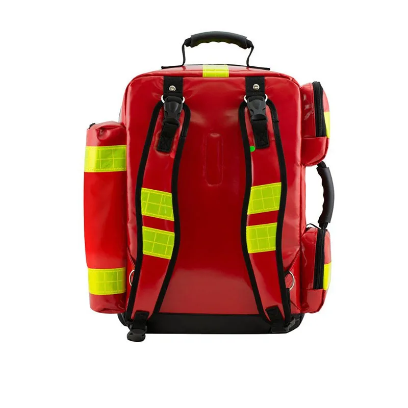 Tactical Waterproof 55L Red Emergency First Aid Bag Travel Medicine Organizer Backpack Medical Student Bag