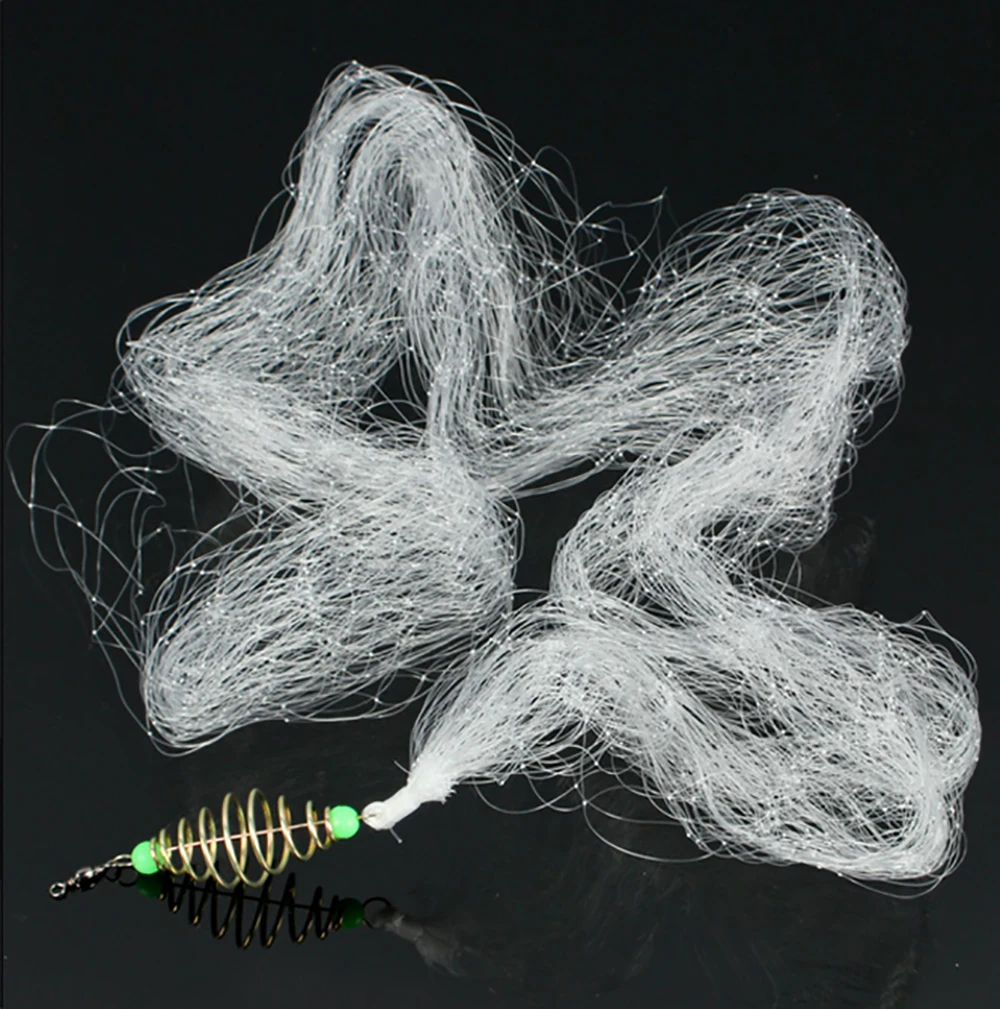 copper spring shoal fishing net Fishing Net Design Copper Spring Shoal Cast Nets with Luminous Bead for  Fishing Tackle Fish Traps