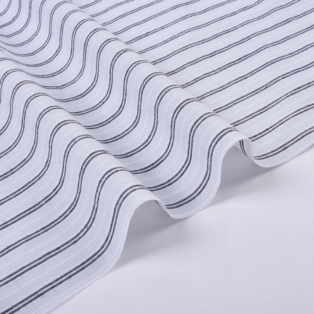 product customized new style woven fabric cotton yarn dyed strip fabric designs  available for  clothes-7