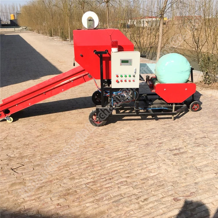 Silage Packing Machine Sticker Wrapper Mini Silage Packing Silopack Rice Hay Baler Machine - Buy ...