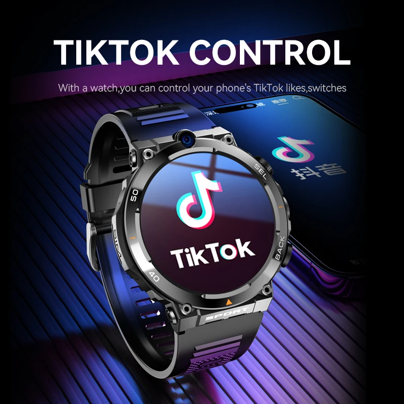 H10 4G Smart Watch Versatile Sports Watch with NFC