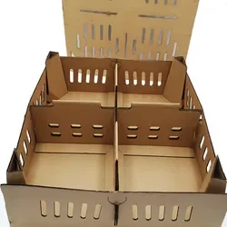 Factory Wholesale Quality Custom Design Corrugated Cardboard Live Baby Chicken Transport Boxes Carton Chick Box