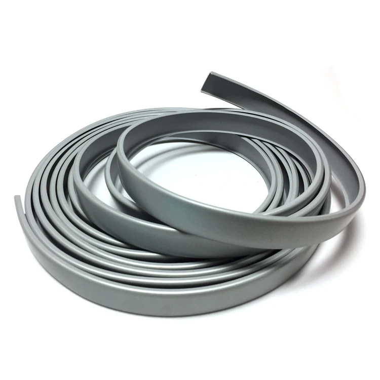 Factory Extruded PVC U Edge Trim Self-Adhesive U Shaped Trim for Cabinets ABS Melamine Wood Acryl Material