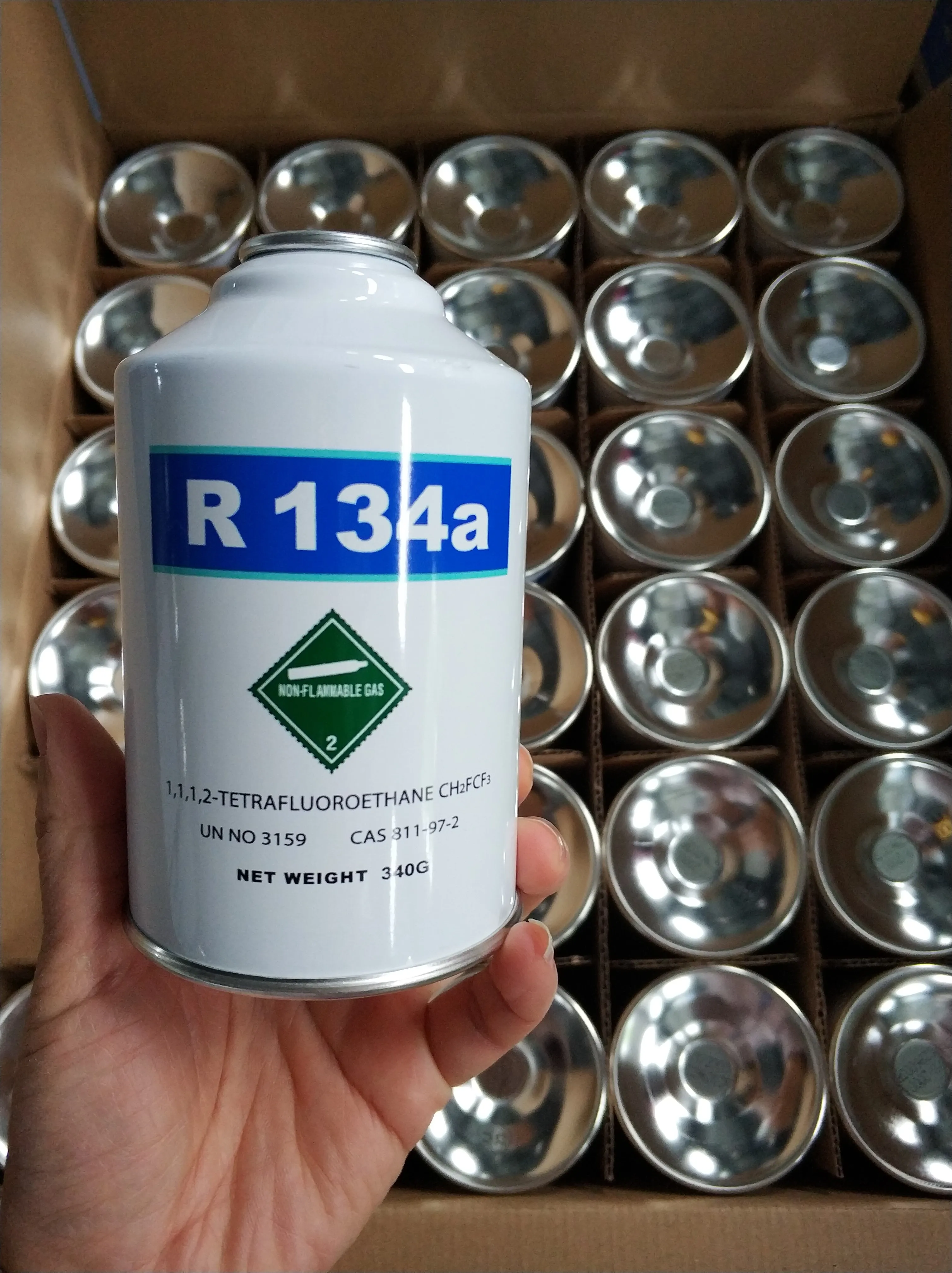 2021 Free Sample High Quality R410 Refrigerant R134a Gas - Buy R134a ...