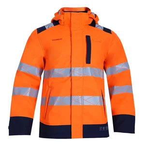 Comfortable Flame Resistant Clothing Welding Jacket Winter Fireproof Work Clothes Fire Retardant Jacket for Worker
