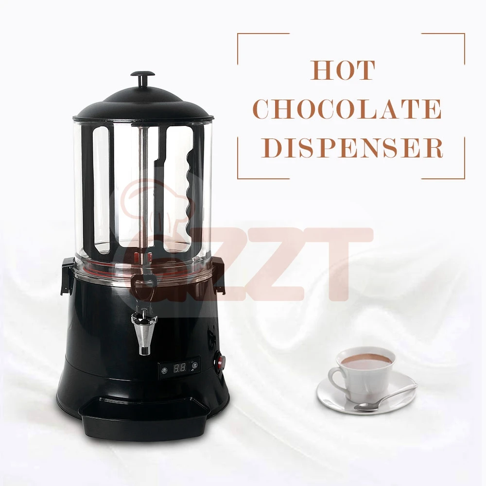 GZZT 5L/ 10L Hot Chocolate Dispenser Commercial Drink Warming