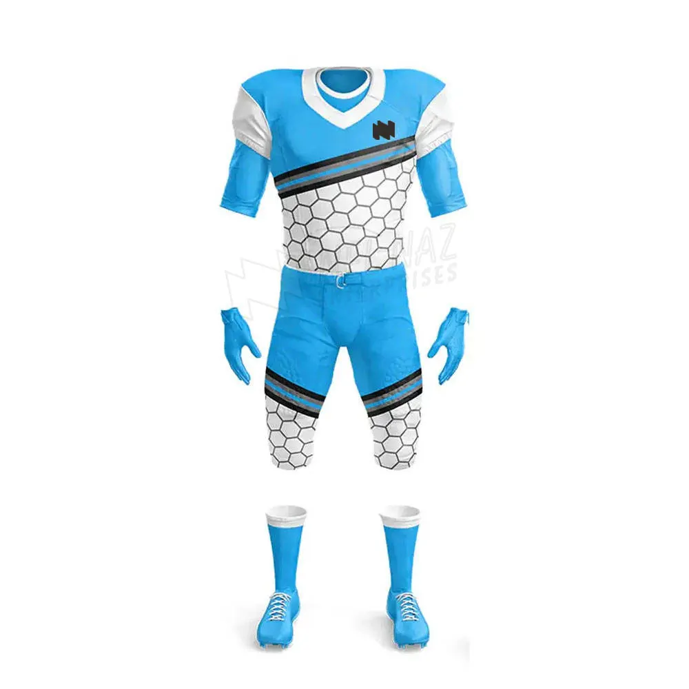 Quick Dry Men American Football Uniform 100 Polyester Made American Football Uniform For Sale