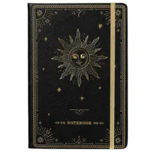 Premium Hardcover Faux Leather Journal Classic Writing Notebook Executive Business Planner with Elastic Band