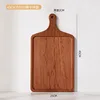 Ebony wood, 45*25*2 cm (grooved design)