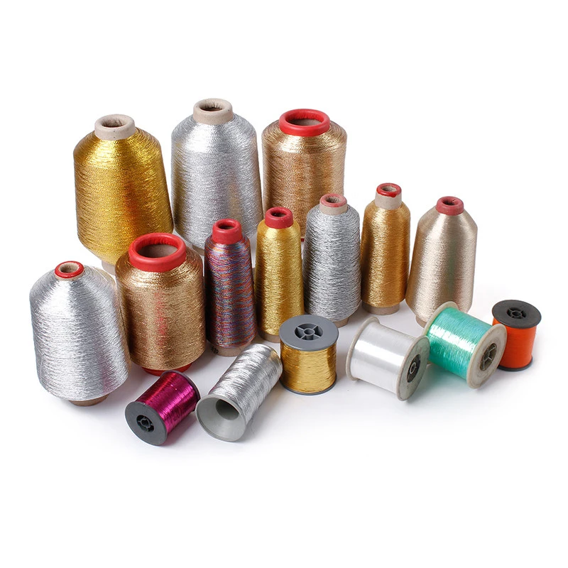 meitian metallic yarn wholesale factory gold silver metallic