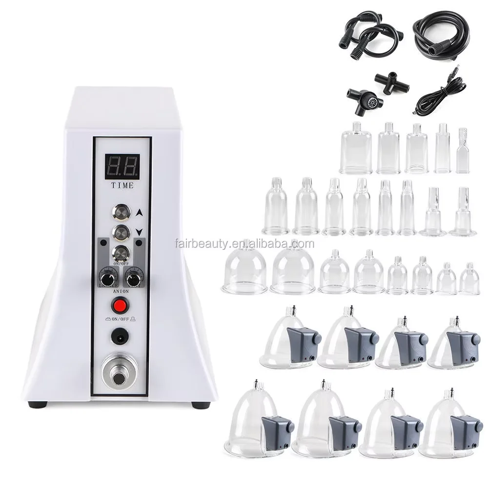 29-Cup Butt Lift Vacuum Cupping Machine Breast Body Enhancement Massage Therapy CE Certified USB Rechargeable Commercial Use ABS - Image 5