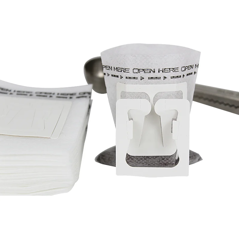 Biodegradable/Compostable Portable Hanging Ear Drip Coffee/Tea Filter Bags for Home/Office/Travel
