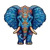 CSHCPT0013 Elefante blu del fiume di ghiaccio