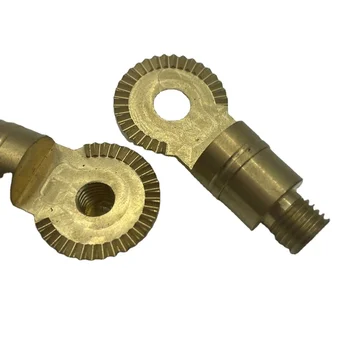dongguan cnc 5axis machined parts stainless steel and brass parts